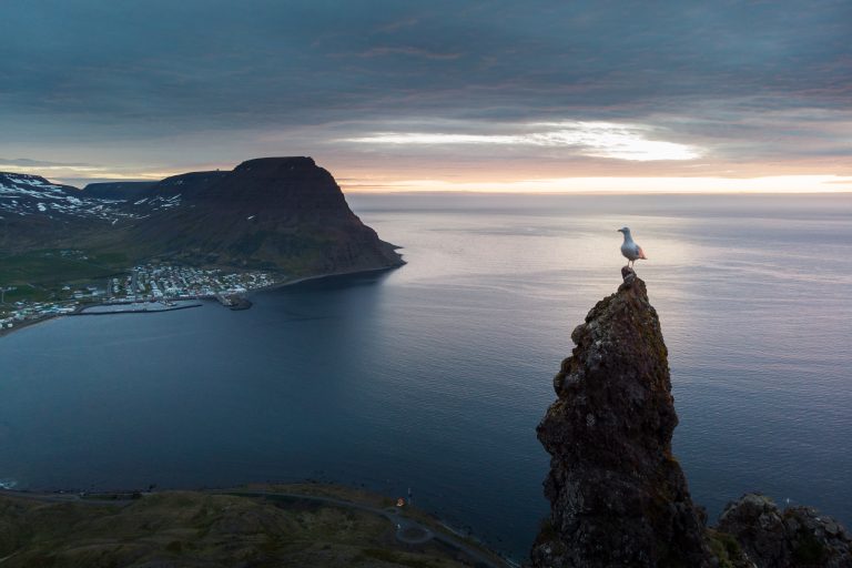 Í Óshyrnu, Bolungarvík.